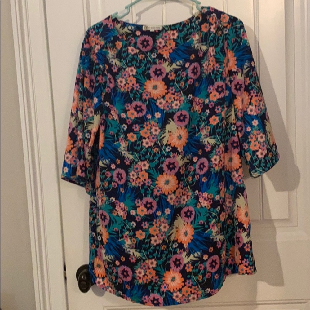 Bright colored tunic